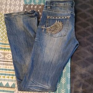 Cowgirl Tuff A Wing and A Prayer 27x36